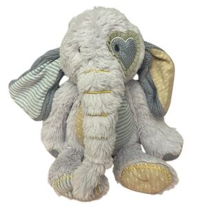 DEMDACO Oddball Plush Stuffed Animal, Elephant